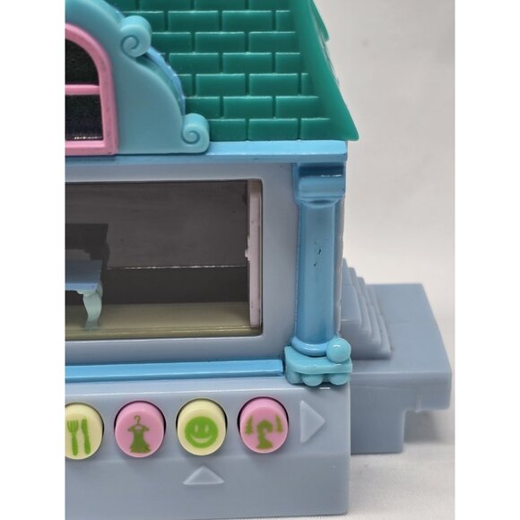 PARTS ONLY- Pixel Chix Blue Mansion House 2005 Mattel- !!OVERHEATS!! READ INFO - Picture 3 of 13